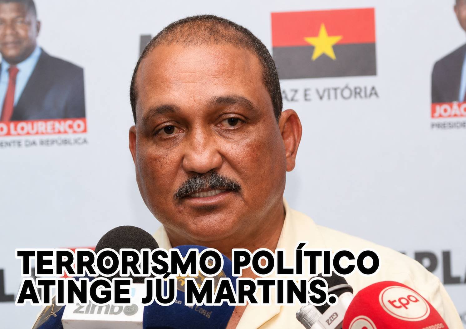 JÚ MARTINS É ALVO DE TERRORISMO POLÍTICO
